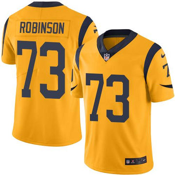 Greg Robinson Los Angeles Rams gold jersey