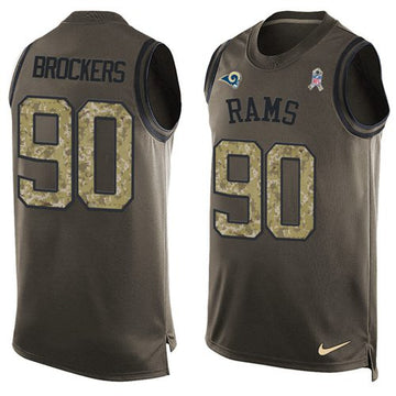 Michael Brockers Los Angeles Rams green Salute To Service jersey