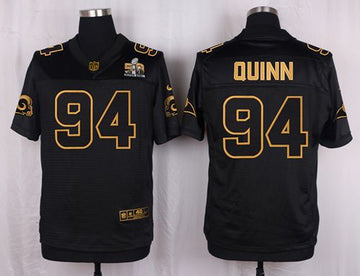 Robert Quinn Los Angeles Rams black Gold Collection jersey