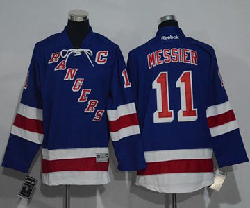 Mark Messier New York Rangers blue Home jersey