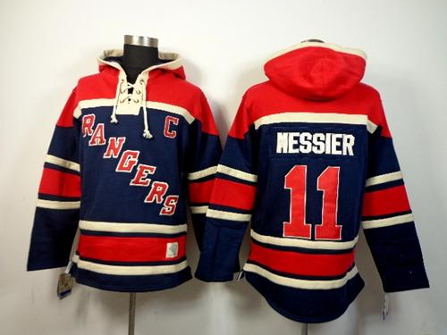 Mark Messier New York Rangers navy jersey