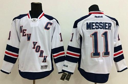Mark Messier New York Rangers white Stadium Series jersey