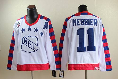 Mark Messier New York Rangers white Throwback jersey