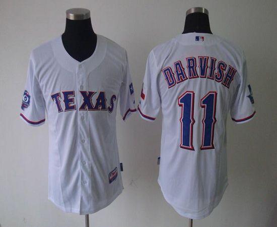 Yu Darvish Texas Rangers white jersey