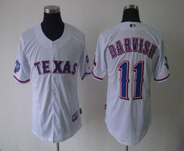 Yu Darvish Texas Rangers white jersey