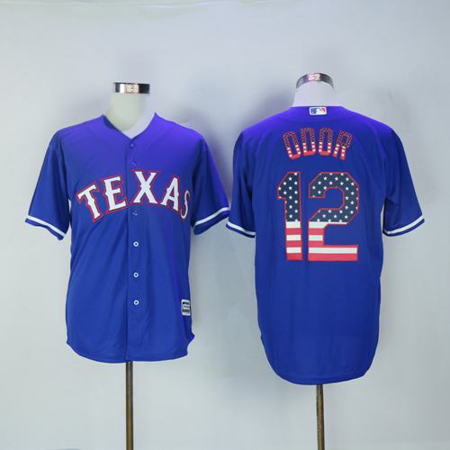 Rougned Odor Texas Rangers blue Fashion jersey