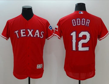 Rougned Odor Texas Rangers red Authentic jersey