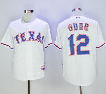 Rougned Odor Texas Rangers white jersey