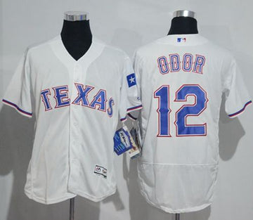 Rougned Odor Texas Rangers white Authentic jersey