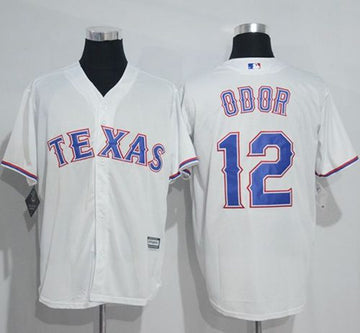 Rougned Odor Texas Rangers white jersey