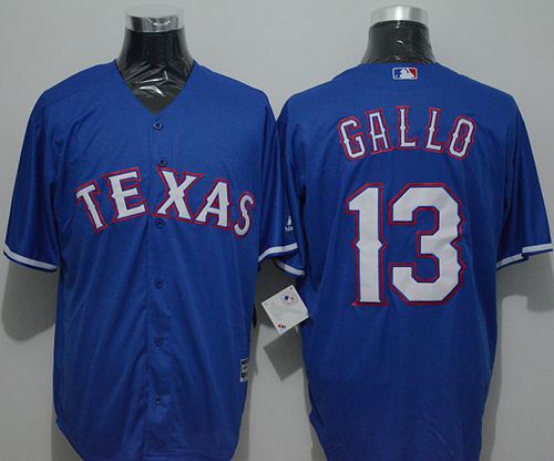 Joey Gallo Texas Rangers blue jersey