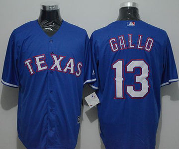 Joey Gallo Texas Rangers blue jersey
