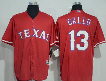 Joey Gallo Texas Rangers red jersey