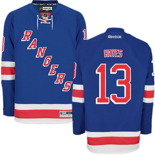 Kevin Hayes New York Rangers blue jersey