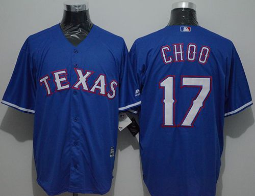 Shin-Soo Choo Texas Rangers blue jersey