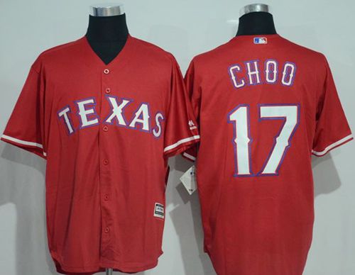 Shin-Soo Choo Texas Rangers red jersey