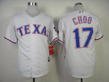 Shin-Soo Choo Texas Rangers white jersey