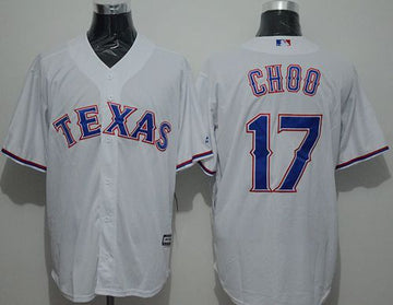 Shin-Soo Choo Texas Rangers white jersey