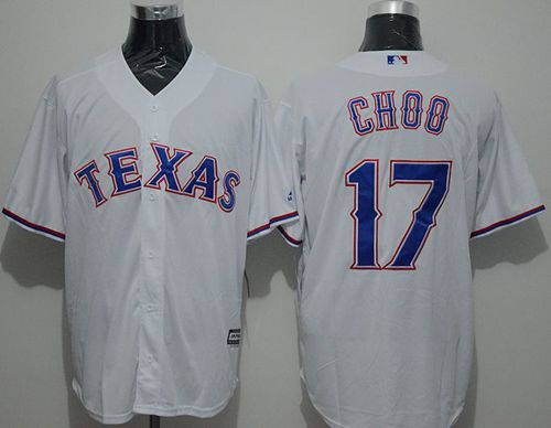 Shin-Soo Choo Texas Rangers white jersey