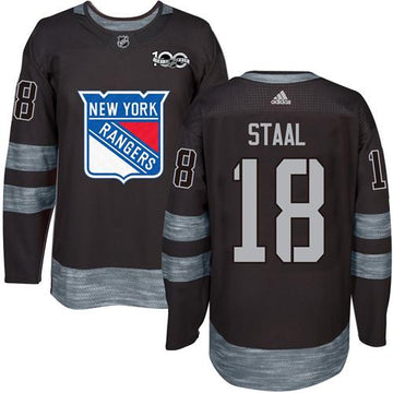 Marc Staal New York Rangers black jersey