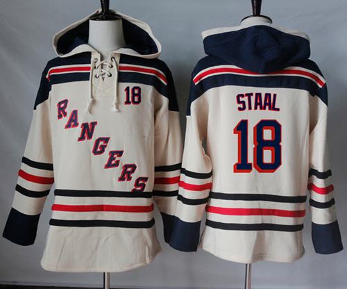 Marc Staal New York Rangers cream jersey