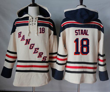 Marc Staal New York Rangers cream jersey