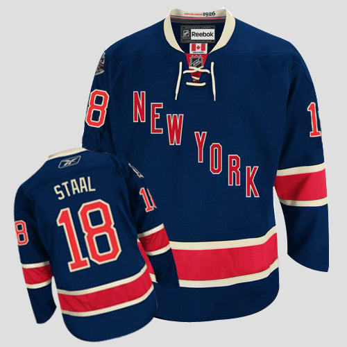 Marc Staal New York Rangers blue jersey
