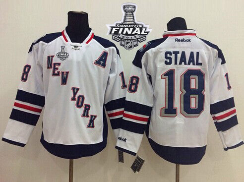Marc Staal New York Rangers white Stadium Series jersey