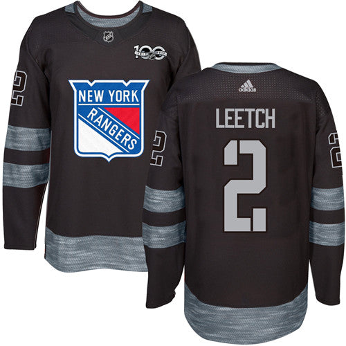 Brian Leetch New York Rangers black jersey