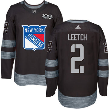 Brian Leetch New York Rangers black jersey