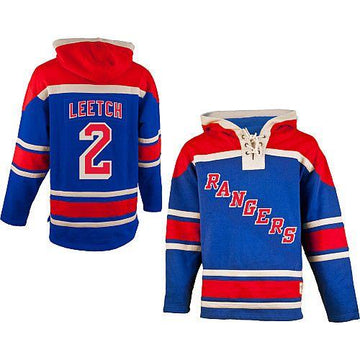 Brian Leetch New York Rangers blue jersey