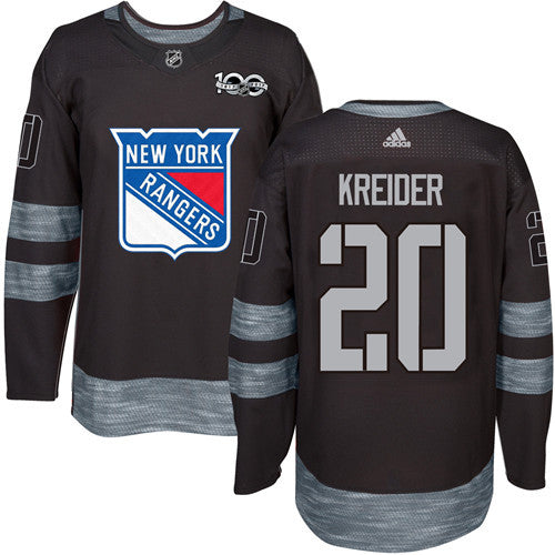 Chris Kreider New York Rangers black jersey