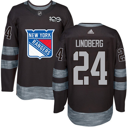 Oscar Lindberg New York Rangers black jersey