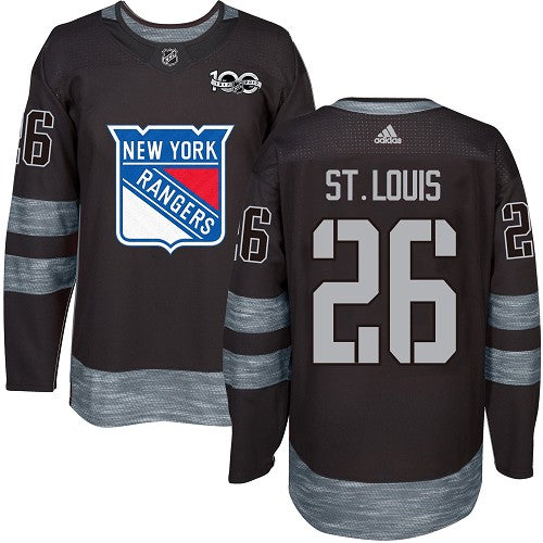 Martin StLouis New York Rangers black jersey