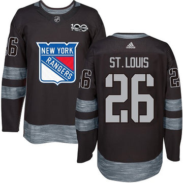 Martin StLouis New York Rangers black jersey