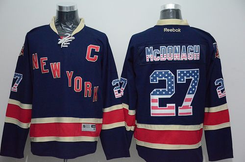 Ryan McDonagh New York Rangers navy Fashion jersey