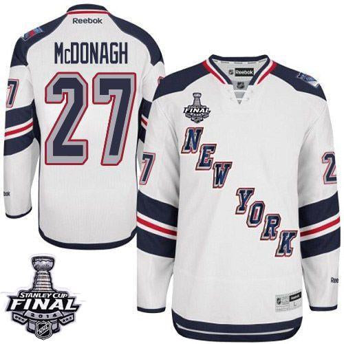 Ryan McDonagh New York Rangers white Stadium Series jersey