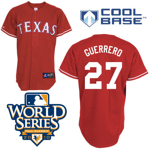 Vladimir Guerrero Texas Rangers red jersey