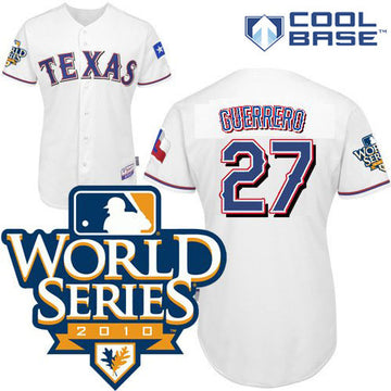 Vladimir Guerrero Texas Rangers white jersey