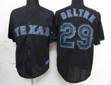 Adrian Beltre Texas Rangers black Fashion jersey