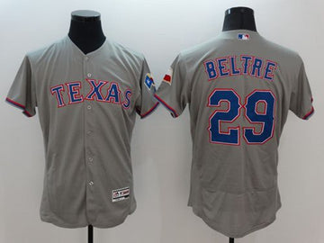 Adrian Beltre Texas Rangers grey Authentic jersey
