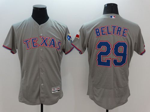 Adrian Beltre Texas Rangers grey Authentic jersey