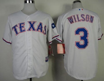 Russell Wilson Texas Rangers white jersey