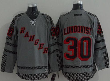 Henrik Lundqvist New York Rangers charcoal Fashion jersey