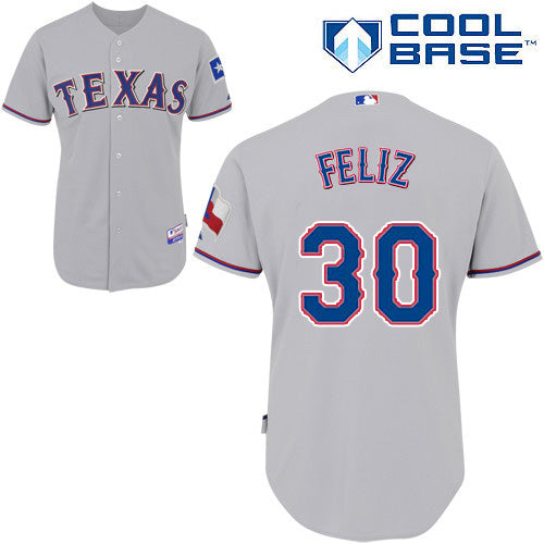 Naftali Feliz Texas Rangers grey jersey