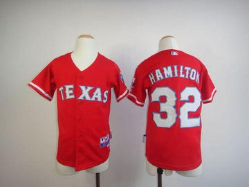Josh Hamilton Texas Rangers red jersey