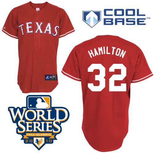 Josh Hamilton Texas Rangers red jersey