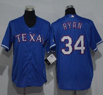 Nolan Ryan Texas Rangers blue jersey