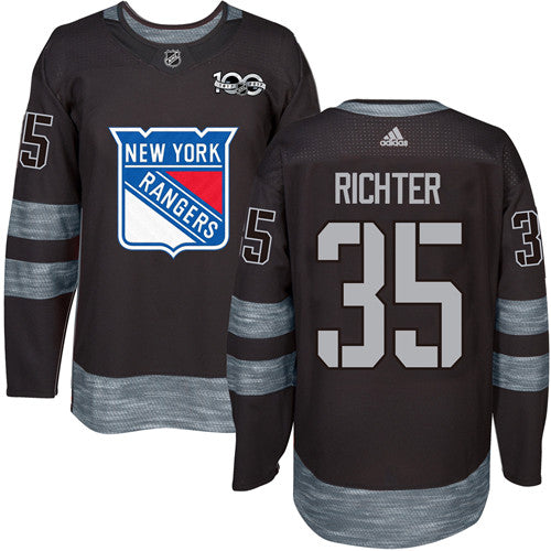Mike Richter New York Rangers black jersey