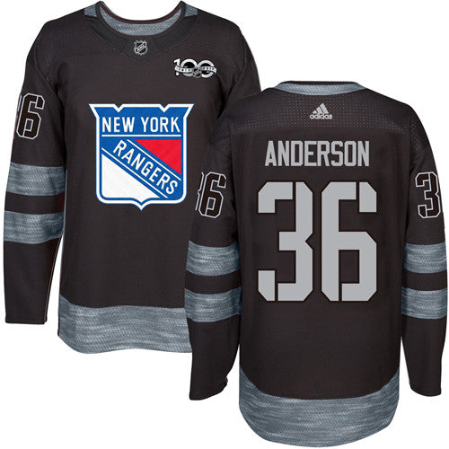 Glenn Anderson New York Rangers black jersey